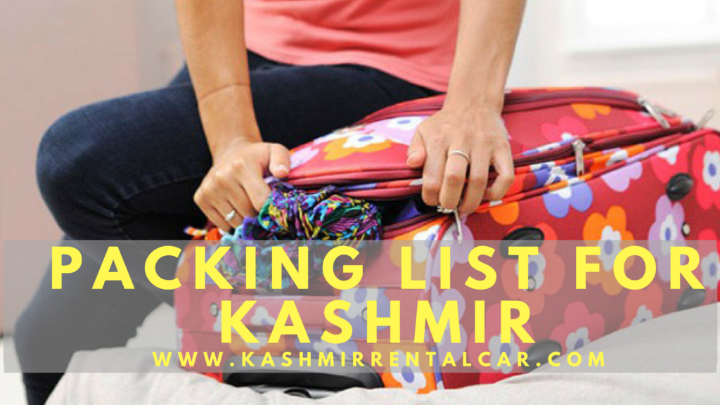 Clothes to wear in Kashmir