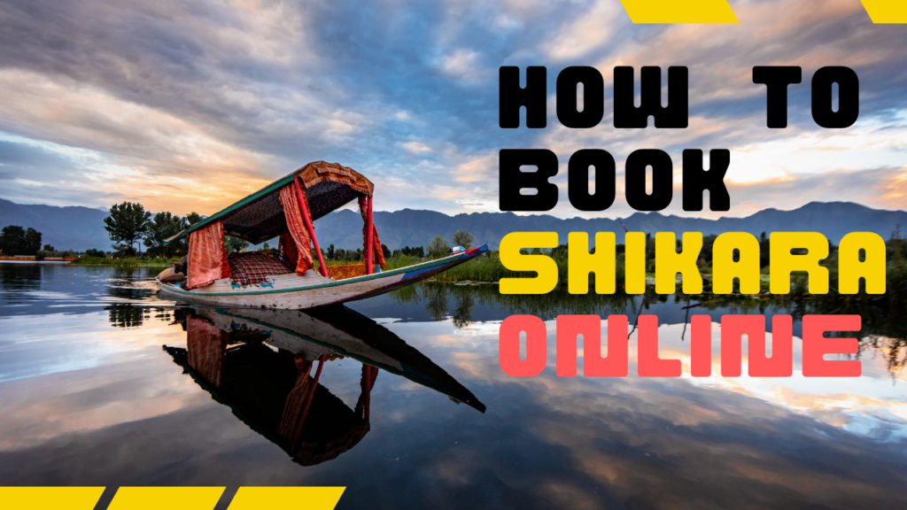 HOW TO BOOK A SHIKARA RIDE IN DAL LAKE