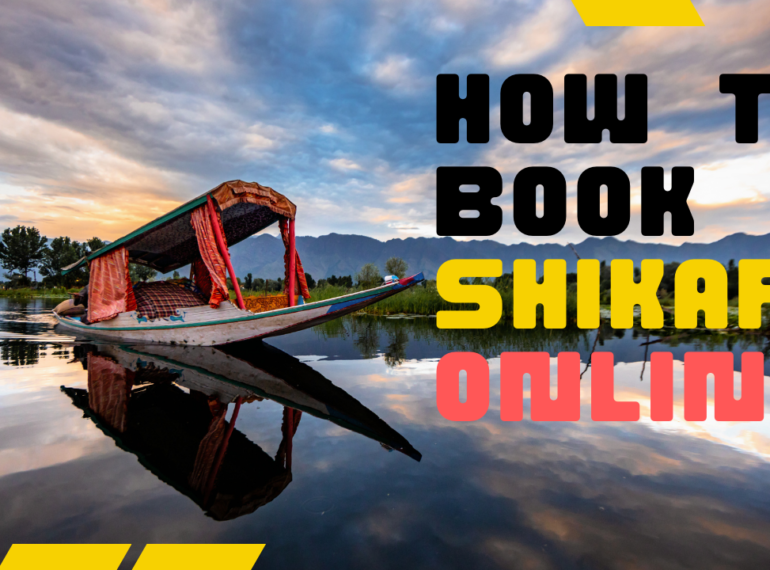 HOW TO BOOK A SHIKARA RIDE IN DAL LAKE