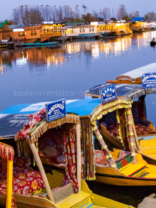 HOW TO BOOK SHIKARA RIDE IN  DAL LAKE