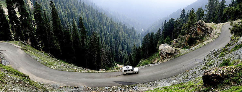 Srinagar to Daksum Taxi