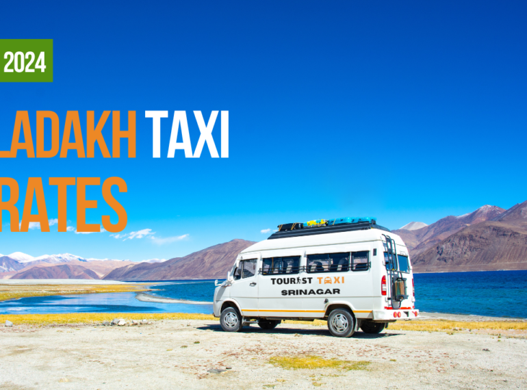 Ladakh Taxi Rates 2024