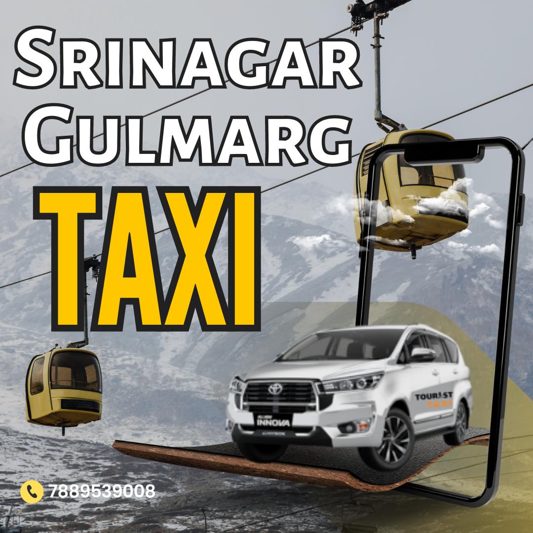 srinagar to Gulmarg Taxi