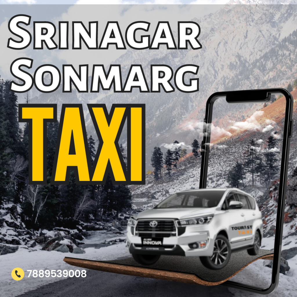 srinagar to Sonamarg Taxi