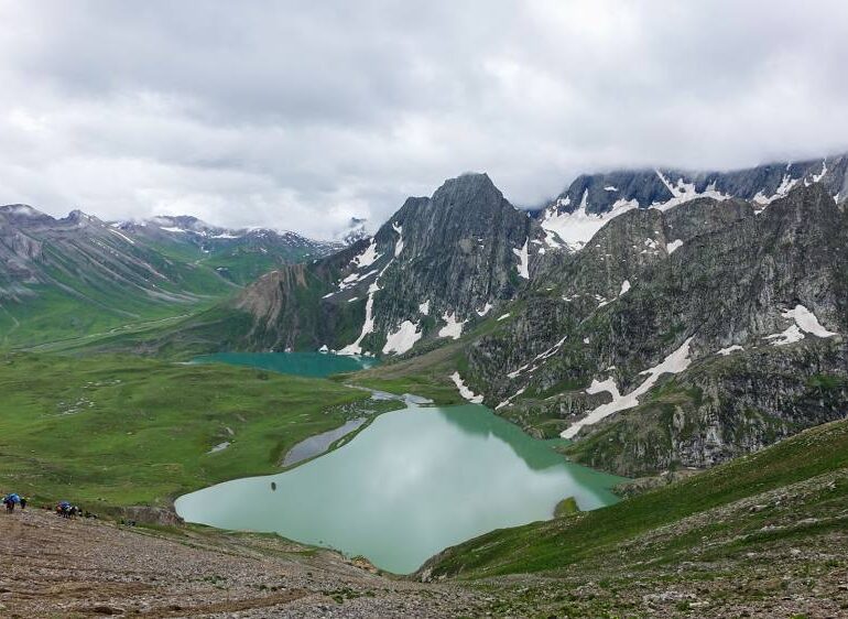 Vishansar and Krishansar Lake