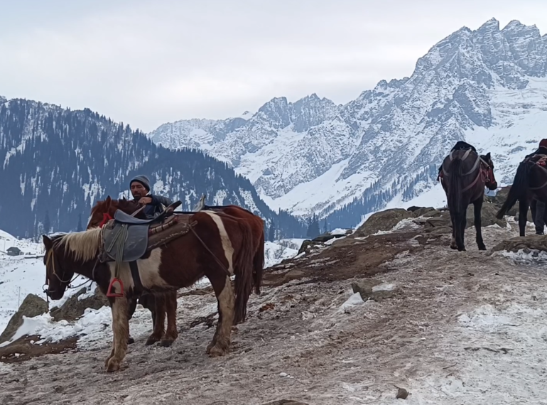 horse riding in Pahalgam