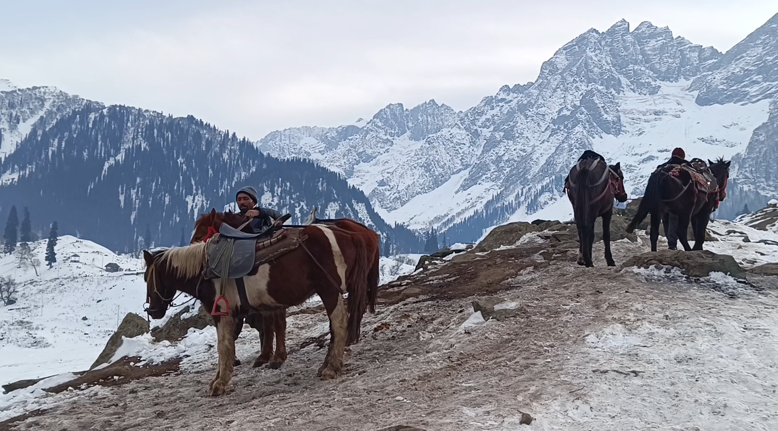 horse riding in Pahalgam
