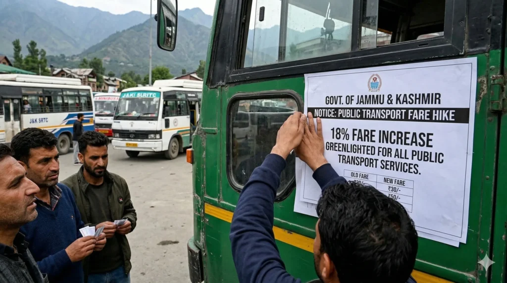 2026 Kashmir Taxi Rates Updated