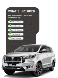 Innova 3000 2026 Kashmir Taxi Rates Updated